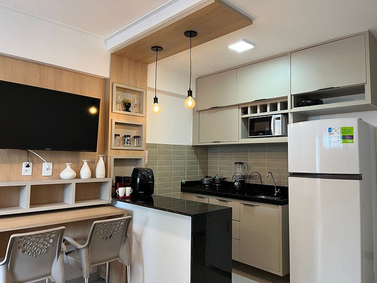 Studio moderno a 200m da Praia de Boa Viagem