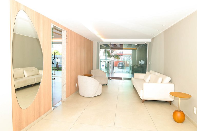 Studio moderno a 200m da Praia de Boa Viagem