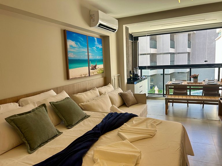 Studio Pé na Areia na Praia dos Carneiros