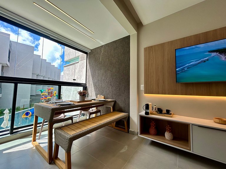 Studio Pé na Areia na Praia dos Carneiros