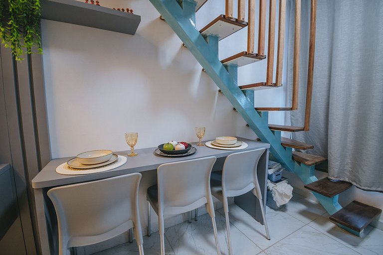 Loft moderno a 300m da Praia do Cupe