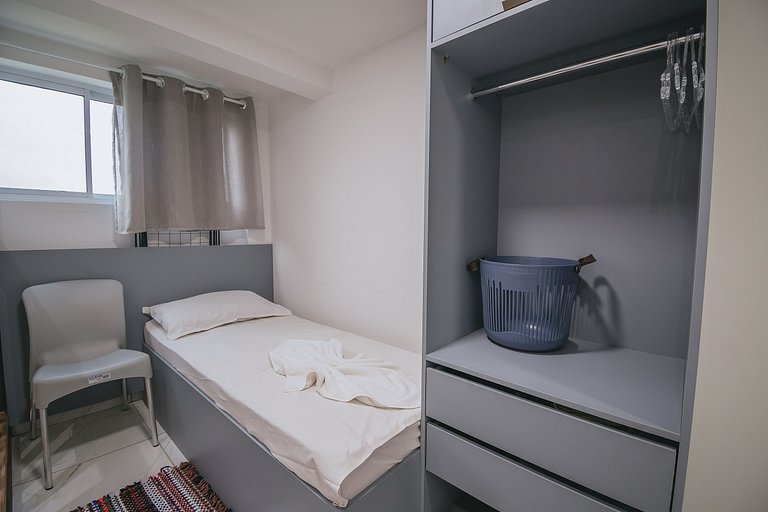 Loft moderno a 300m da Praia do Cupe