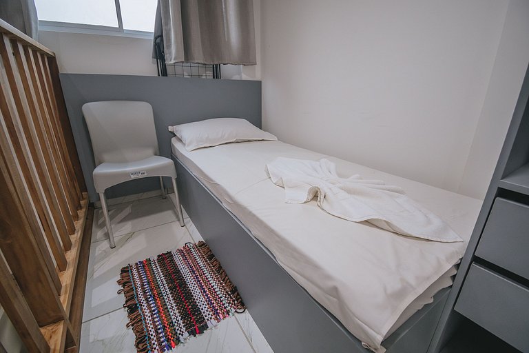 Loft moderno a 300m da Praia do Cupe