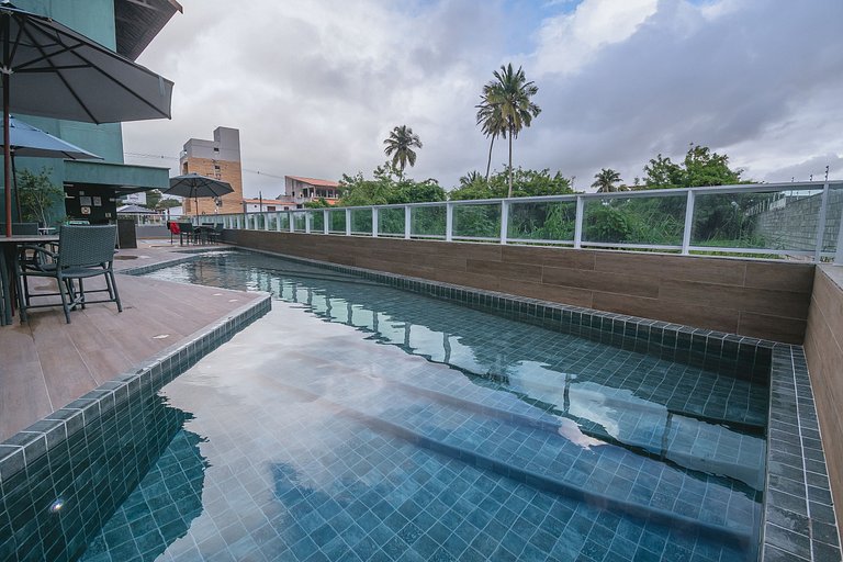 Loft moderno a 300m da Praia do Cupe