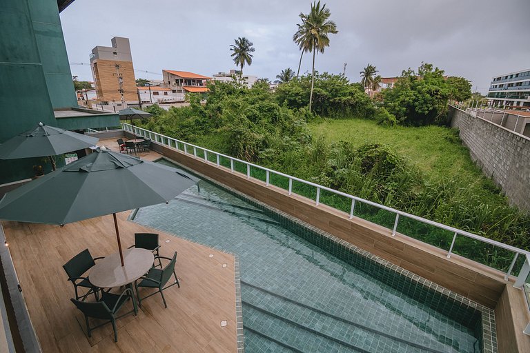 Loft moderno a 300m da Praia do Cupe