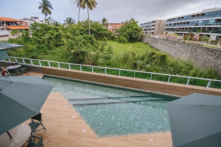 Loft moderno a 300m da Praia do Cupe