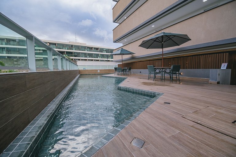 Loft moderno a 300m da Praia do Cupe