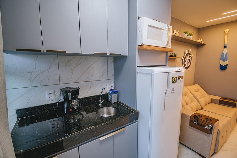 Loft moderno a 300m da Praia do Cupe