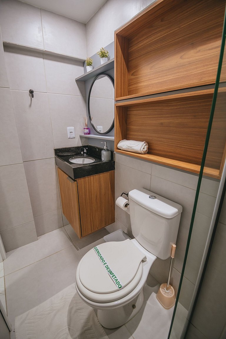 Loft moderno a 300m da Praia do Cupe