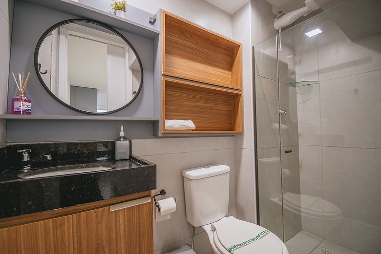 Loft moderno a 300m da Praia do Cupe
