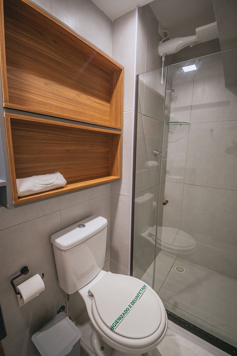 Loft moderno a 300m da Praia do Cupe