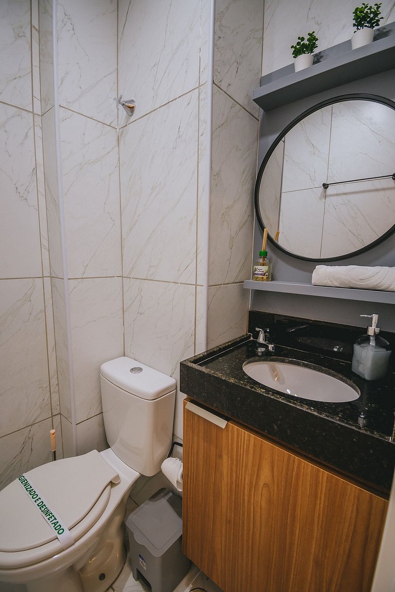Loft moderno a 300m da Praia do Cupe