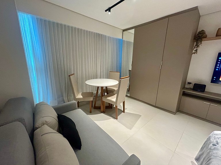 Studio luxo em Boa Viagem, Recife | Rooftop 360°