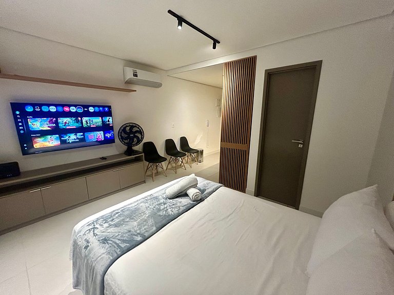 Studio luxo em Boa Viagem, Recife | Rooftop 360°