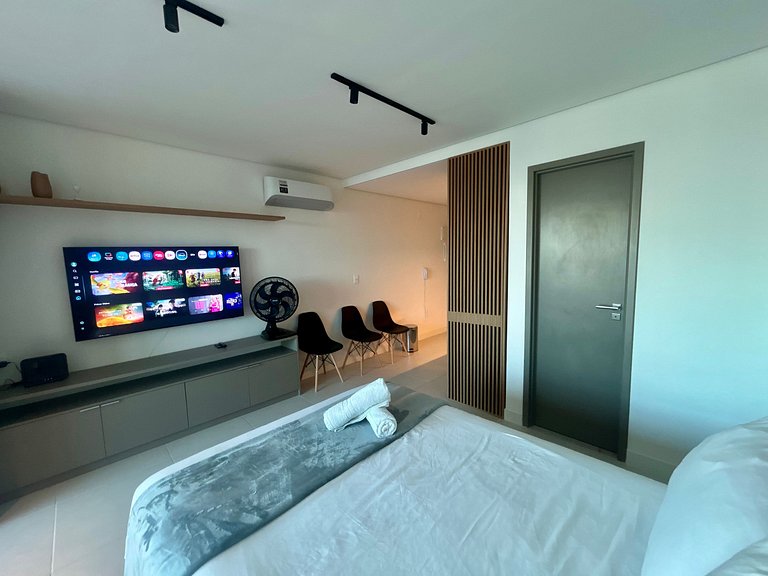 Studio luxo em Boa Viagem, Recife | Rooftop 360°