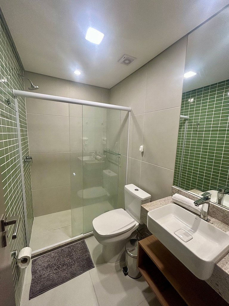 Studio luxo em Boa Viagem, Recife | Rooftop 360°