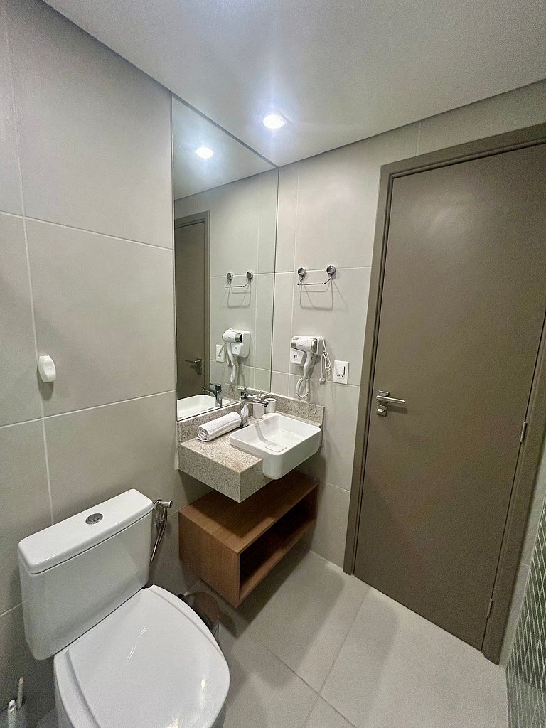 Studio luxo em Boa Viagem, Recife | Rooftop 360°