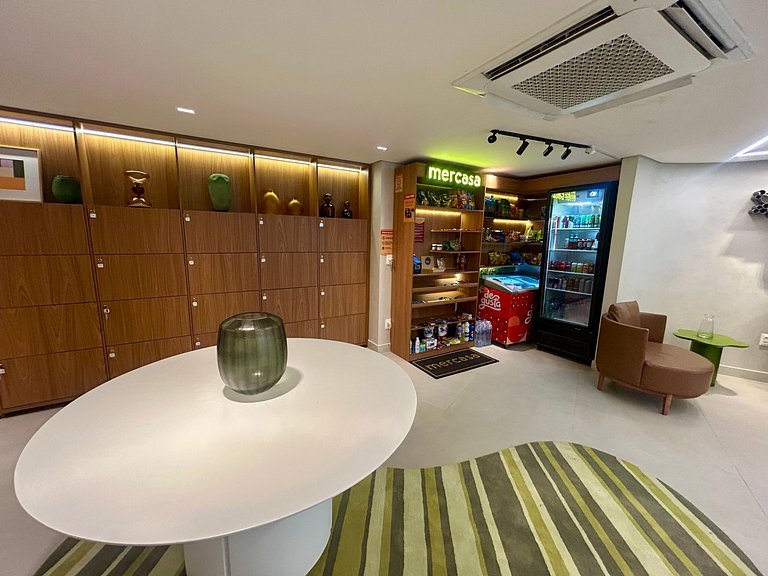 Studio luxo em Boa Viagem, Recife | Rooftop 360°