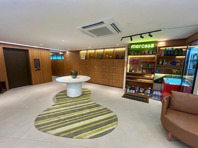 Studio luxo em Boa Viagem, Recife | Rooftop 360°