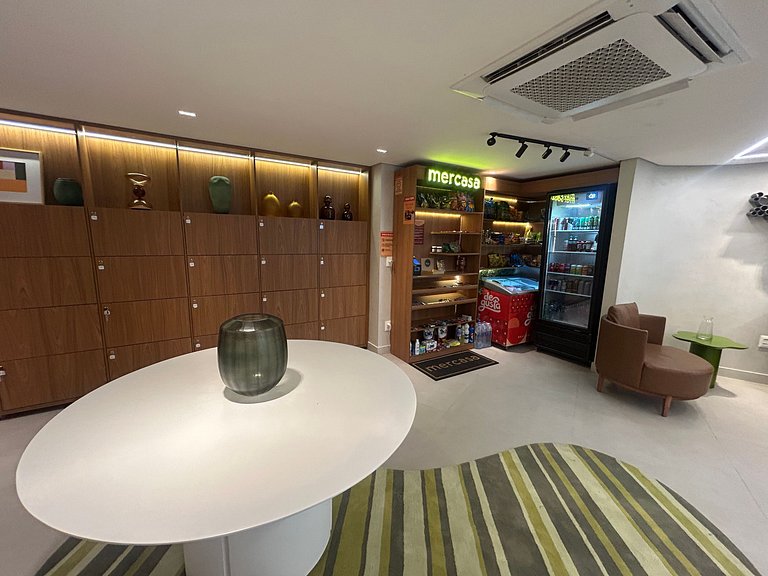 Studio luxo em Boa Viagem, Recife | Rooftop 360°