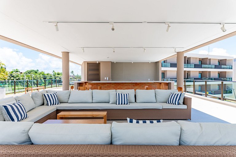 Studio de luxo na praia de Muro Alto