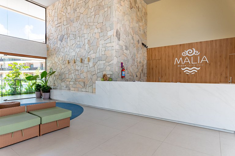 Studio de luxo na praia de Muro Alto