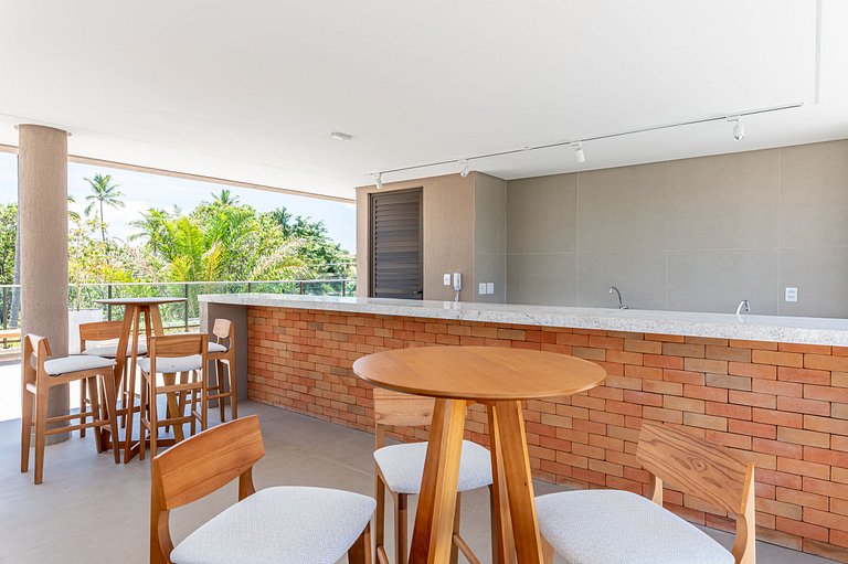 Studio de luxo na praia de Muro Alto
