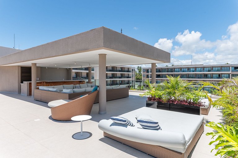 Studio de luxo na praia de Muro Alto