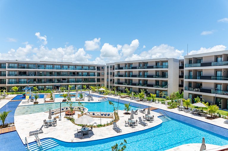 Studio de luxo na praia de Muro Alto