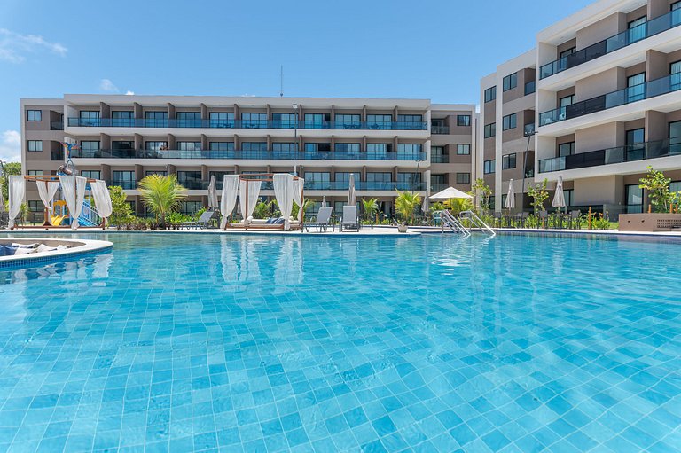 Studio de luxo na praia de Muro Alto