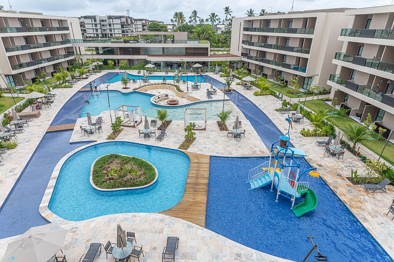 Studio de luxo na praia de Muro Alto