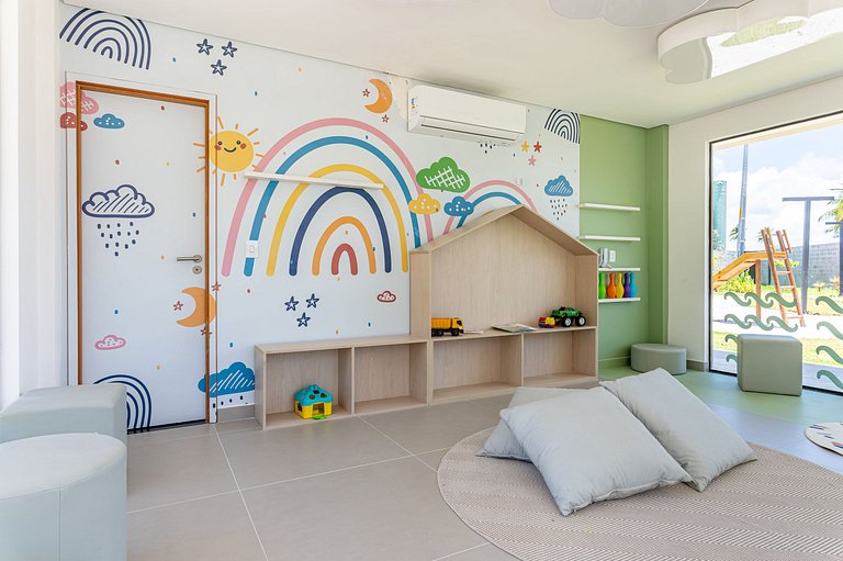 Studio de luxo na praia de Muro Alto