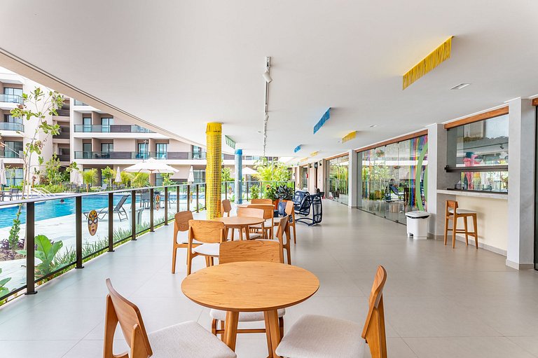 Studio de luxo na praia de Muro Alto