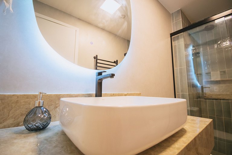 Studio de luxuoso beira-mar em Carneiros