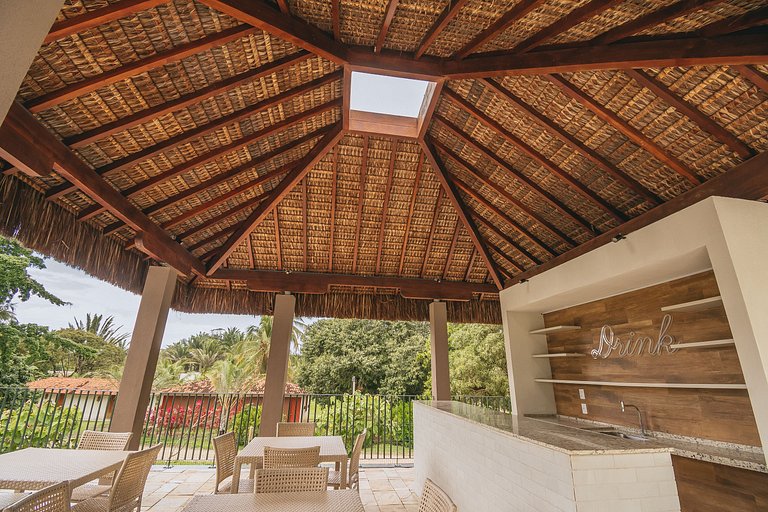 Studio de luxuoso beira-mar em Carneiros