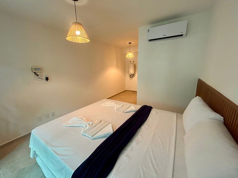 Studio com lazer completo na Praia dos Carneiros