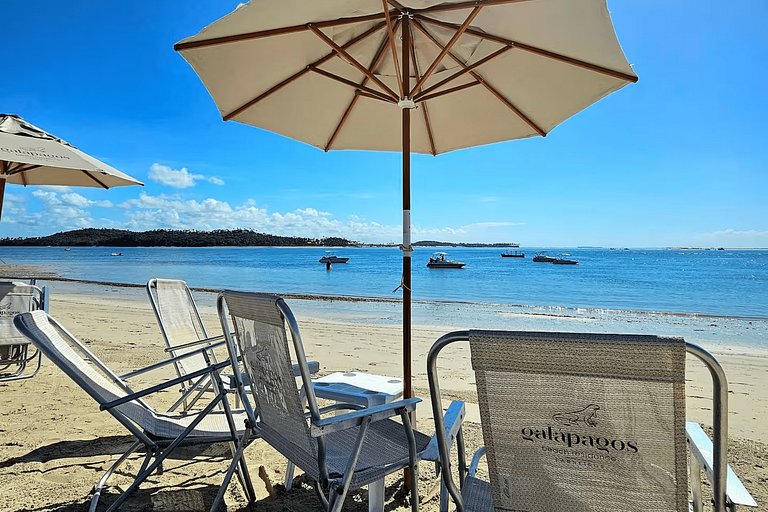 Luxo beira-mar em Carneiros ao lado da igrejinha