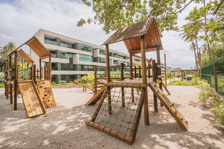 Studio de luxo beira-mar na Praia dos Carneiros