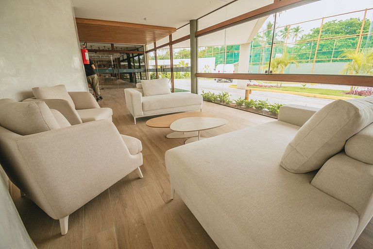 Studio de luxo beira-mar na Praia dos Carneiros