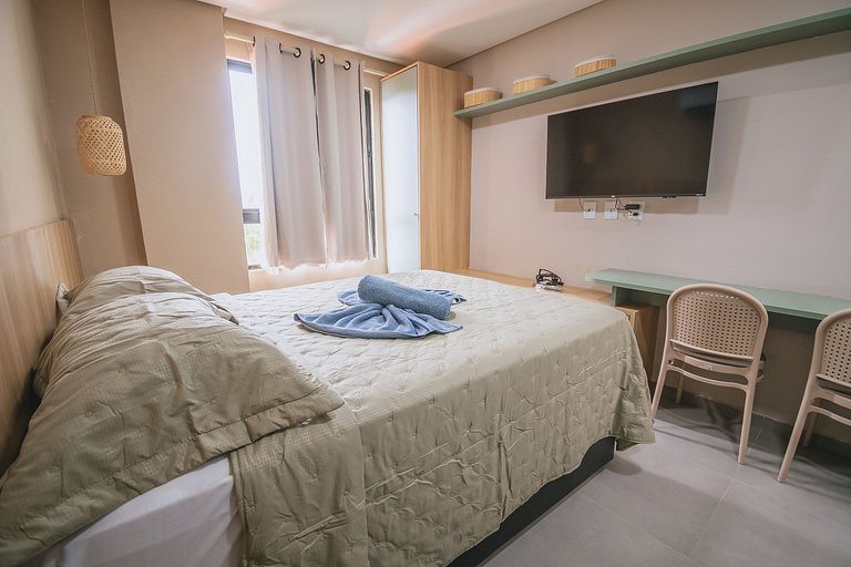 Studio Porto de Galinhas a 50m da praia