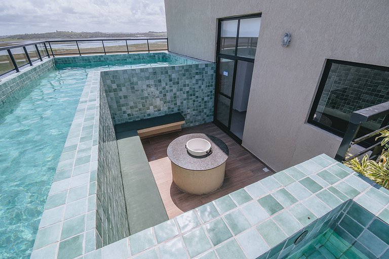 Studio Porto de Galinhas a 50m da praia