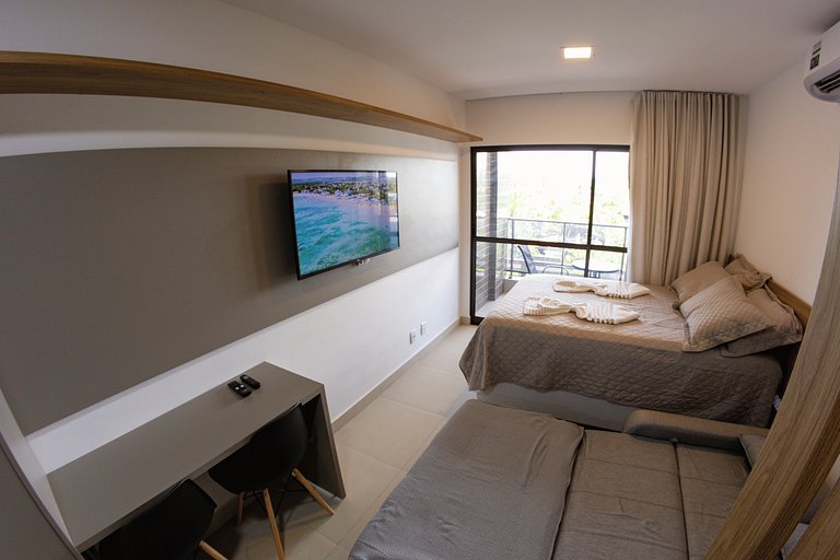 Studio c/ piscina próx Vila Padre Arlindo