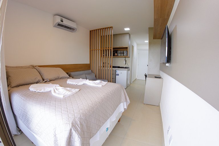 Studio c/ piscina próx Vila Padre Arlindo