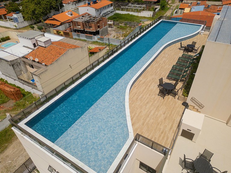 Studio c/ piscina próx Vila Padre Arlindo