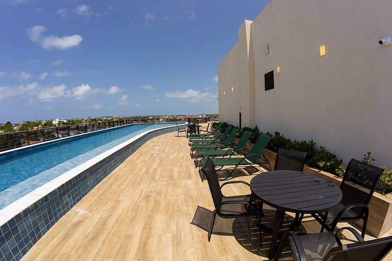 Studio c/ piscina próx Vila Padre Arlindo
