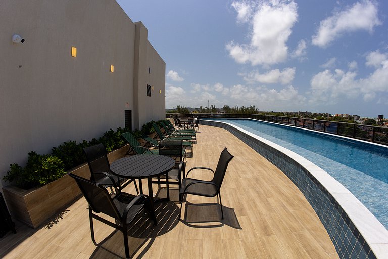 Studio c/ piscina próx Vila Padre Arlindo