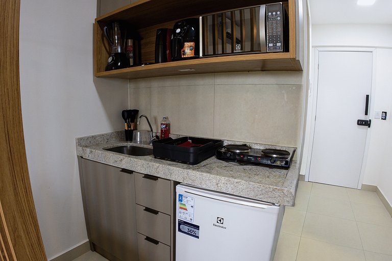 Studio c/ piscina próx Vila Padre Arlindo