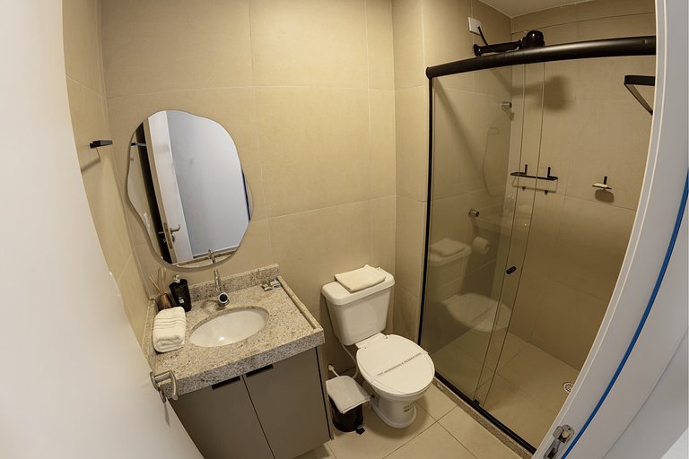 Studio c/ piscina próx Vila Padre Arlindo