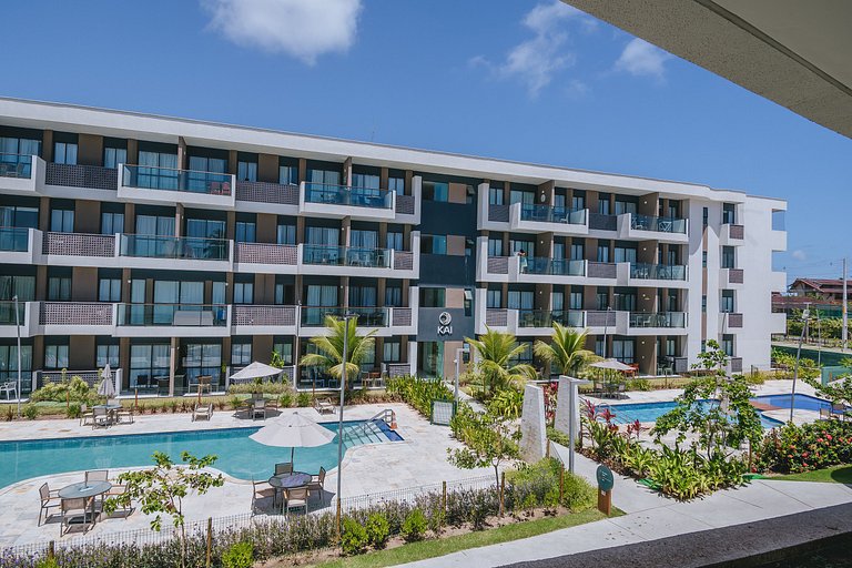 Resort luxo na praia de Muro Alto