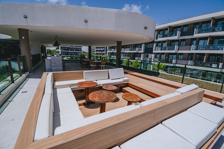 Resort luxo na praia de Muro Alto